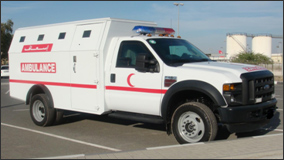 Lease an Armored Ford F-550 Ambulance