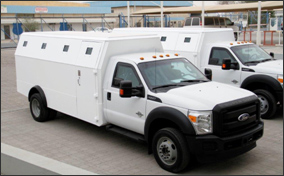 Lease an Armored Ford F-550 Conversion